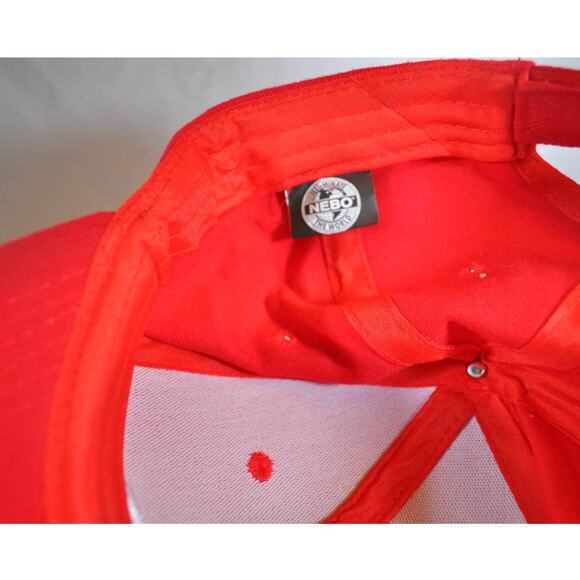 Red Nebo Baseball Hat/Cap - Picture 2 of 5